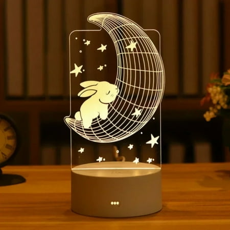 

DFDIEJZ Dreamy Romantic Children‘s Night Light Lamp - Ideal Lighting Option for Creating a Magical and Enchanting Atmosphere - Perfect Unique Wedding Decoration Birthday Party or Valent