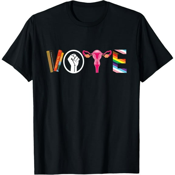 Vote Progress Political Activism Liberal Democrat Election T-Shirt