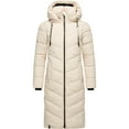 thumbnail image 6 of Marikoo Women's Long Winter Jacket with Hood - Weather-Resistant - Sahnekatzii XIV, 6 of 11