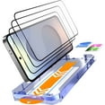 thumbnail image 1 of Kit de Instalación y Aplicador de Protector de Pantalla de Vidrio para Samsung Galaxy S25 Plus (2025), Fácil Instalación (3 por Paquete), 1 of 7