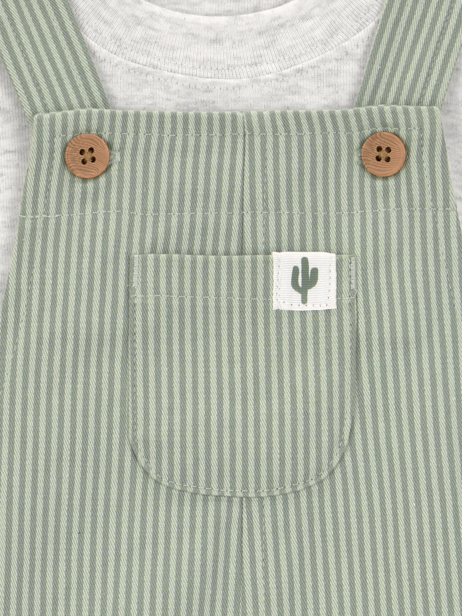 Carter's Child of Mine Baby Boy Overalls Set, 2-Piece, Sizes 0/3-24 Months