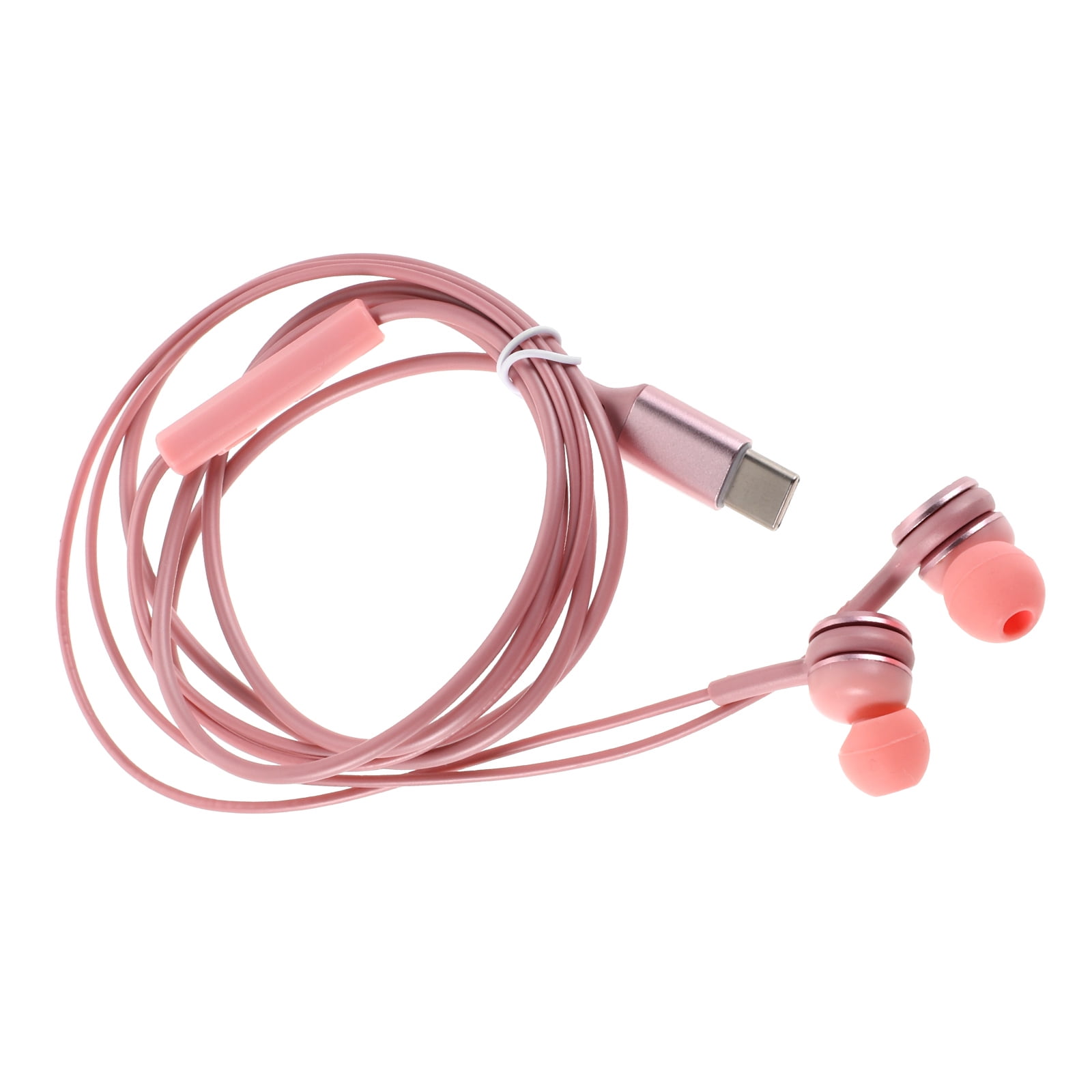 COOPHYA Type C Noise Cancelling Wired Earbuds with Microphone Portable Headphones for Music and Calls