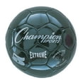thumbnail image 2 of Champion Sports Extreme Soccer Ball Size 5 Black Pack of 2 (CHSEX5BK-2), 2 of 2