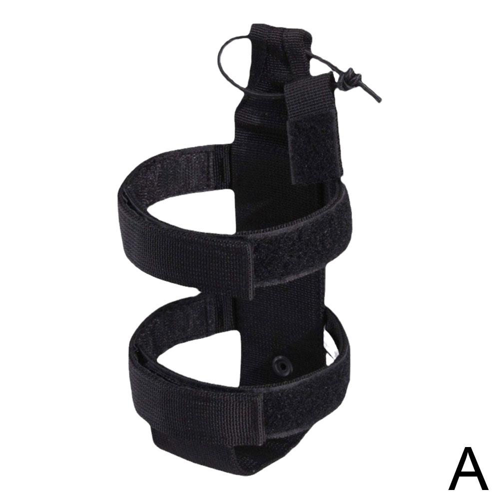 Hiking Camping Water Bottle Holder Belt Carrier Pouch Nylon Bag L3Q6