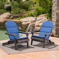 thumbnail image 2 of Nelie Outdoor Acacia Wood Adirondack Chairs with Cushions, 2 of 16