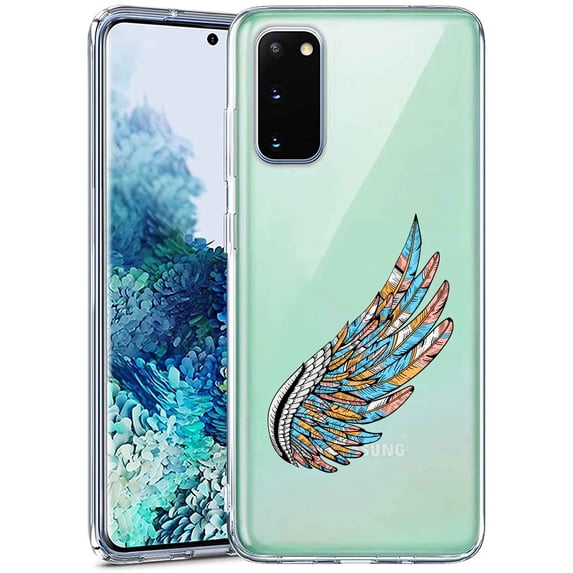 TalkingCase Slim Phone Case Compatible for Samsung Galaxy S20 FE 4G/5G,(Not S20),Cool Wing Print,Lightweight,Flexible,Soft, USA