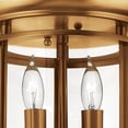 thumbnail image 2 of 3472OB-Hinkley Lighting-Gentry - 2 Light Small Flush Mount in Traditional Style - 9 Inches Wide by 9.5 Inches High-Olde Bronze Finish, 2 of 5