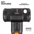 thumbnail image 3 of Sledgehammer Klein Tools H80693 1,4 kg con mango de fibra de vidrio, 3 of 6