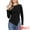 Black, variant on DARING DIVA Stylish Boat Neck Pullover Fall Winter Sweater XS Black