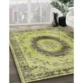 thumbnail image 3 of Ahgly Company Machine Washable Indoor Rectangle Traditional Metallic Gold Area Rugs, 8' x 12', 3 of 7
