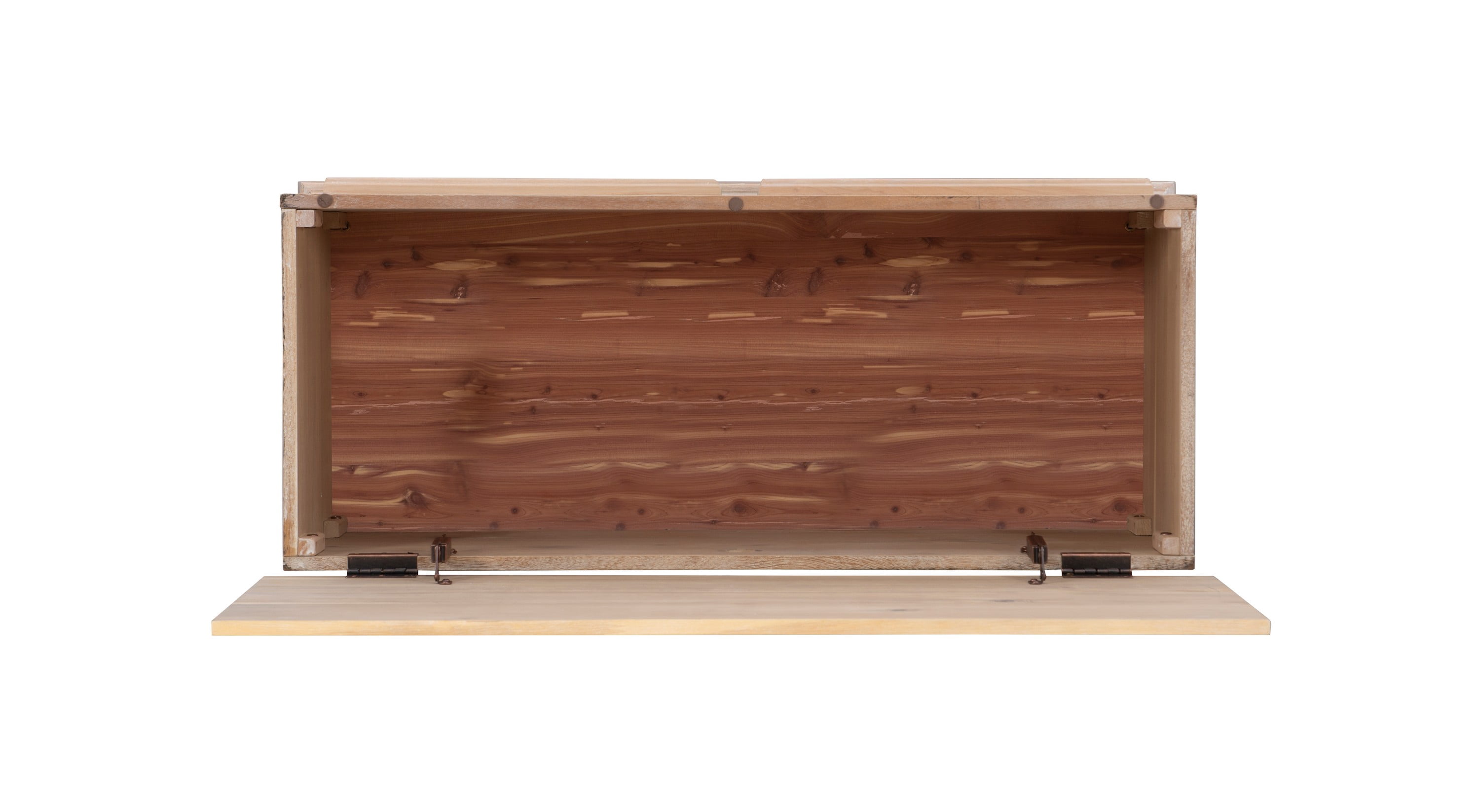 Debatin Cedar Storage Chest with Soft Close Hinges, Natural