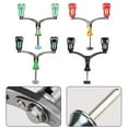 thumbnail image 6 of Fishing Reel Handle Bait Casting Reel Handle Double Crank Grip for 1000-4000 Green, 6 of 6