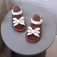 thumbnail image 5 of Ruyang Sandals for Toddler Girls Flower Open Toe Anti Slip Rubber Sole Shoes Kids Hook and Loop Swim Beach Summer Flat Shoes, 5 of 9