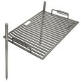 thumbnail image 1 of Parrilla de barbacoa NURGAZ Parrilla de parrilla para fogata con estaca Parrilla de barbacoa plegable portátil para exteriores para acampar, senderismo, mochilero NURGAZ Parrilla de barbacoa, 1 of 7