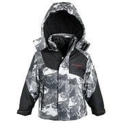 Weatherproof Little Boy Water Resistant Insulated 3 in 1 System Snowboard Jacket