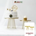 thumbnail image 3 of Base Kuro Para Pastel / Set 2pzas / Decoración para eventos Oro, 3 of 6