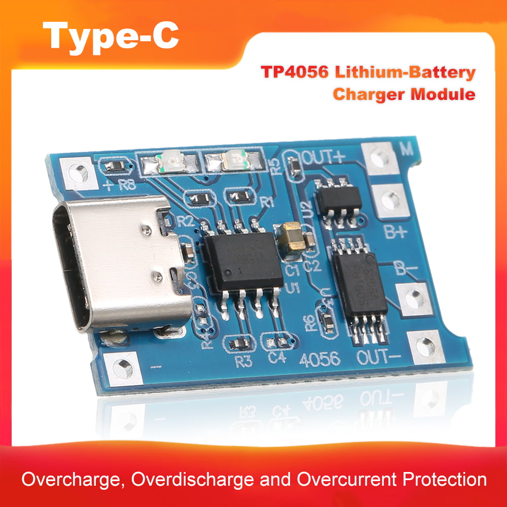 18650 Lithium Battery Charger Charging Board with Protection 5V 1A Micro USB 
