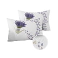 thumbnail image 2 of Rustic Lavender Floral in Can Outdoor Pillow Covers Set of 2,Decorative Waterproof Throw Pillow Case,FarmHouse Butterfly Cotton Linen Soft Cozy Cushion Pillowcases, 2 of 7