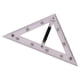 thumbnail image 3 of Regla de geometría matemática grande Herramienta de geometría Demostración Material escolar Dibujo Regla de 45 grados, 3 of 9