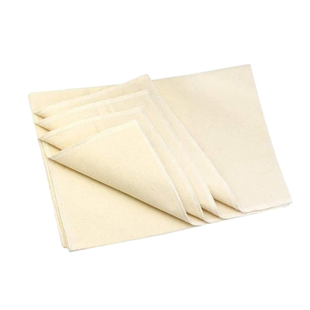 Bearachild Paño para hornear no tóxico y reutilizable para una fácil limpieza Paño fermentado para pan no tóxico Herramientas y accesorios para hornear Blanco 89x66CM