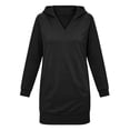 thumbnail image 6 of Gytharion Women's Hoodie Dresses Long Sleeve Stylish Casual Mini Dresses Classic Sporty Style Comfortable Pullover Dresses with Pockets, 6 of 6