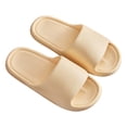 thumbnail image 5 of Tnobhg Women Slippers Soft Thick Platform Soles Solid Color Non-slip Open Toe Anti-skid Silent No Odor Wear-resistant Bath Beach Indoor Outdoor Slippers, 5 of 8