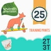 Seventh Generation Free & Clear Unisex Potty Training Pants, 2T-3T (M), 25 Count