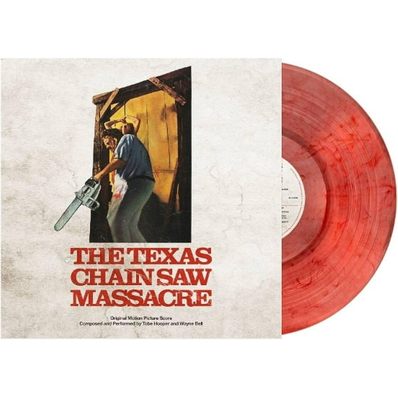 Tobe Hooper & Wayne Bell The Texas Chainsaw Massacre (Vinyl Record) 12" Album Coloured Vinyl