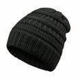 thumbnail image 2 of Fantaslook Womens Beanie Winter Hat Warm Chunky Cable Knit Hats Soft Stretch Thick Cute Cap for Cold Weather, 2 of 6