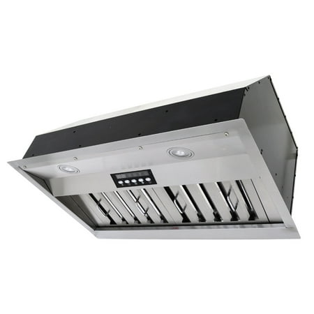 range hood kobe brillia insert cfm led inch baffle speed built lights filters ducted hoods stainless steel