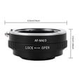 thumbnail image 1 of Adaptador De Lente Manual, Anillo Adaptador De Lente Profesional Para Cámara Con Montura M4/3, 1 of 7