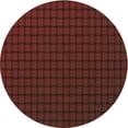 thumbnail image 1 of Ahgly Company Machine Washable Indoor Round Transitional Maroon Red Area Rugs, 3' Round, 1 of 7