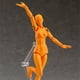 thumbnail image 3 of Cateissary Muñeca Kun de cuerpo de estilo único, hecha a mano con articulaciones móviles para mano de obra artística, decoración elegante pinturas macho naranja, 3 of 6
