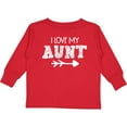 thumbnail image 3 of Inktastic I Love My Aunt with Arrow Boys or Girls Long Sleeve Toddler T-Shirt, 3 of 5