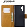 thumbnail image 3 of Galaxy Note 10 Plus/ Note10+ 5G Case Wallet, Allytech Folio Slim PU Leather Stand Shockproof Protective Cards Cash Pouch Wallet Cover for Samsung Galaxy Note 10 Plus/ Note10 Plus 5G, Yellow, 3 of 9