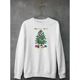 thumbnail image 3 of Colorful Christmas B. Sweatshirt Women -Victoria Barnes Designs, Female x-Large, 3 of 4