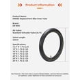 thumbnail image 2 of DRBIKE 24 Inch Bike Tube for 24 Inch Bike Mountain Bicycle, Bike Replacement Inner Tube with Schrader Valve, 1 Pack, 2 of 8