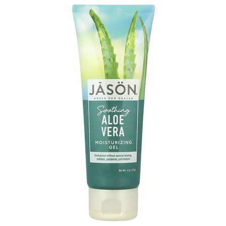 Jason Soothing Aloe Vera Moisturizing Gel, Hydrating Skin Care Formula without Sulfates or Parabens, 4 oz