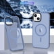thumbnail image 2 of Funda TEKKU Matte Style para iPhone 15 PLUS Trans Azul compatible con MagSafe, 2 of 7