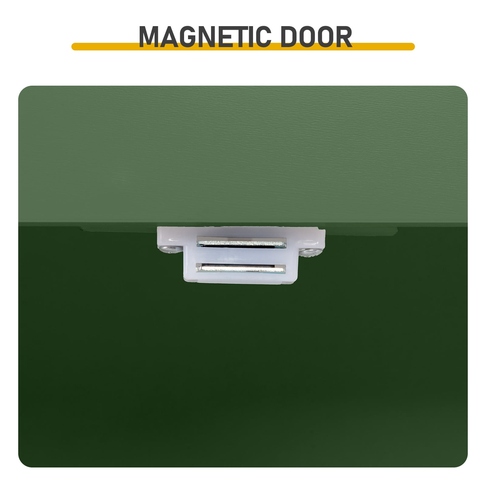 2-Drawer 2-Cabinet-Door Vertical-Grain MDF Painted Bathroom Cabinet 23.62x11.81x43.31in Green