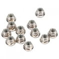 thumbnail image 3 of RC Wheel Lock Nut 12PCS 4mm Chain Metal Nut, Lightweight, High Strength Nonslip Nut for Axial    SCX10 1/10 RC Model Car, Suitable Black Color, 3 of 7