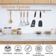thumbnail image 3 of Silicone Spatula Set of 2, 600°F Heat Cooking Spatulas for Nonstick Cookware, Kitchen Utensils Use S, 3 of 5