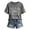 Grey, variant on Endives Women's Short Sleeve T-shirt Graphic Tee Comfy Crew Neck T-Shirt Casual Christian Shirts Faith Grace Print M