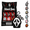 CC2-B, variant on Ghost Face Mystery Vinyl Plush Bag Clip Random Collectible Horror Character Bag Charm with Mask Design for Purse Backpack Keys Display Gift