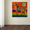 thumbnail image 3 of Trademark Fine Art 'Howl' Canvas Art by Marion Rose, 3 of 3