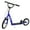 Blue#5, variant on 53.3" Youth Kick Scooter, Adjustable Height Scooter with Dual Brakes & Inflatable Wheels for Kids 5+
