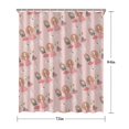 thumbnail image 5 of Doll Princess Pattern Shower Curtain 72"x84" ,Bathroom Decorative Shower Curtains Set with 12 Hooks,Modern Waterproof Washable Shower Curtain, 5 of 6