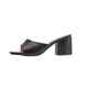 thumbnail image 1 of Correas de Tacón para Tallones Altos Estilo Croc Impresión una Correa Mulas, Tallones Altos de las Mujeres Bloque de Tacón Verano, 1 of 9