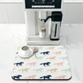 thumbnail image 2 of Vintage Horse Coffee Mat Absorbent Non-Slip Mat for Espresso Machines, Retro Farmhouse Style, Durable, 2 of 5