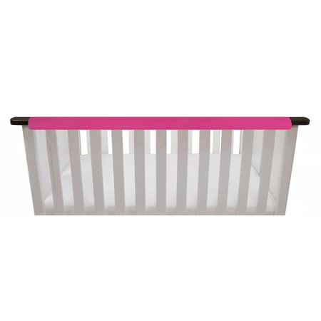 Go Mama Go Designs Fuschia & Turquoise 52" x 6" Reversible Teething Guard